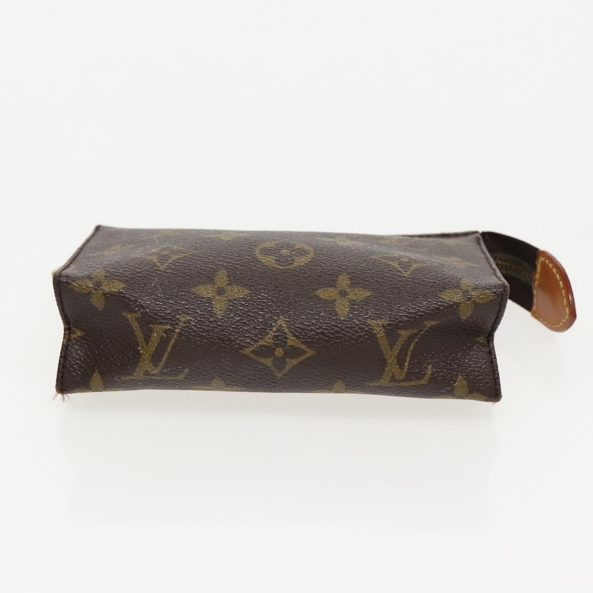 LOUIS VUITTON Monogram Poche Toilette 15 Pouch M47546 LV Auth 96158