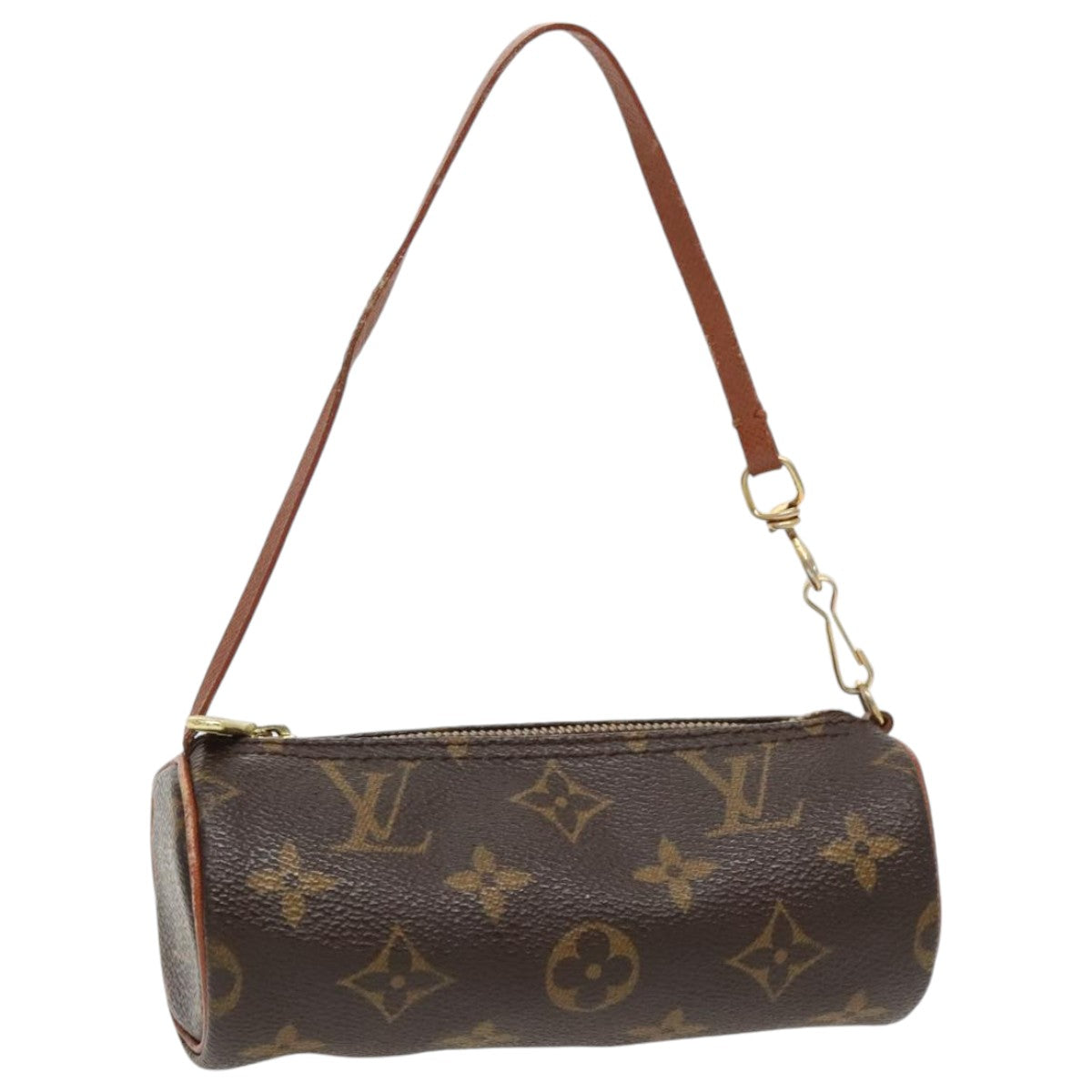 LOUIS VUITTON Monogram Papillon Pouch Pouch LV Auth 96159