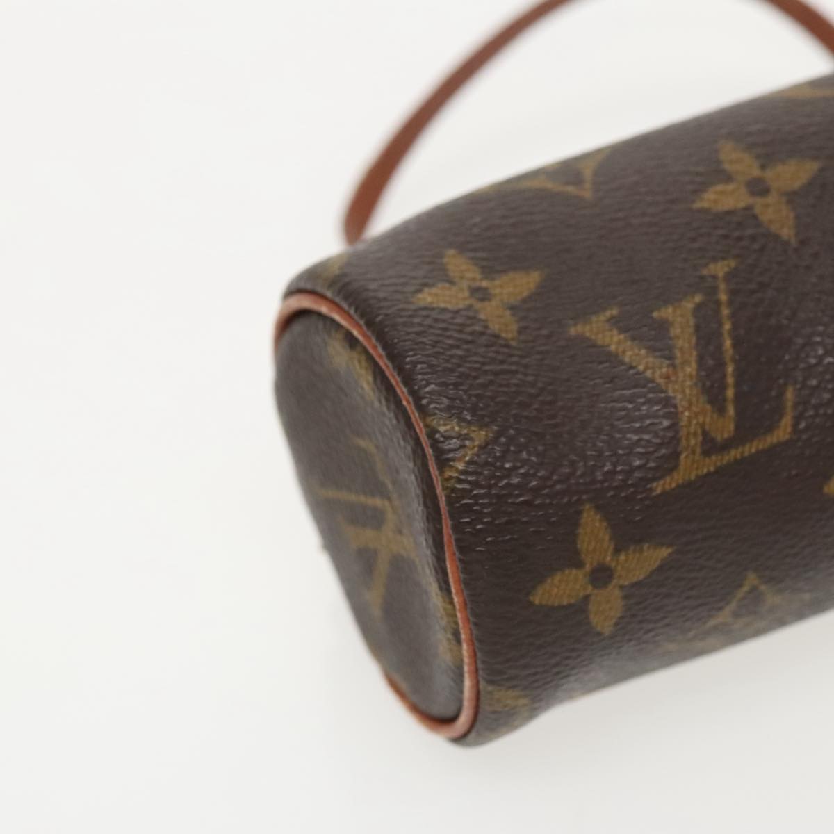 LOUIS VUITTON Monogram Papillon Pouch Pouch LV Auth 96159