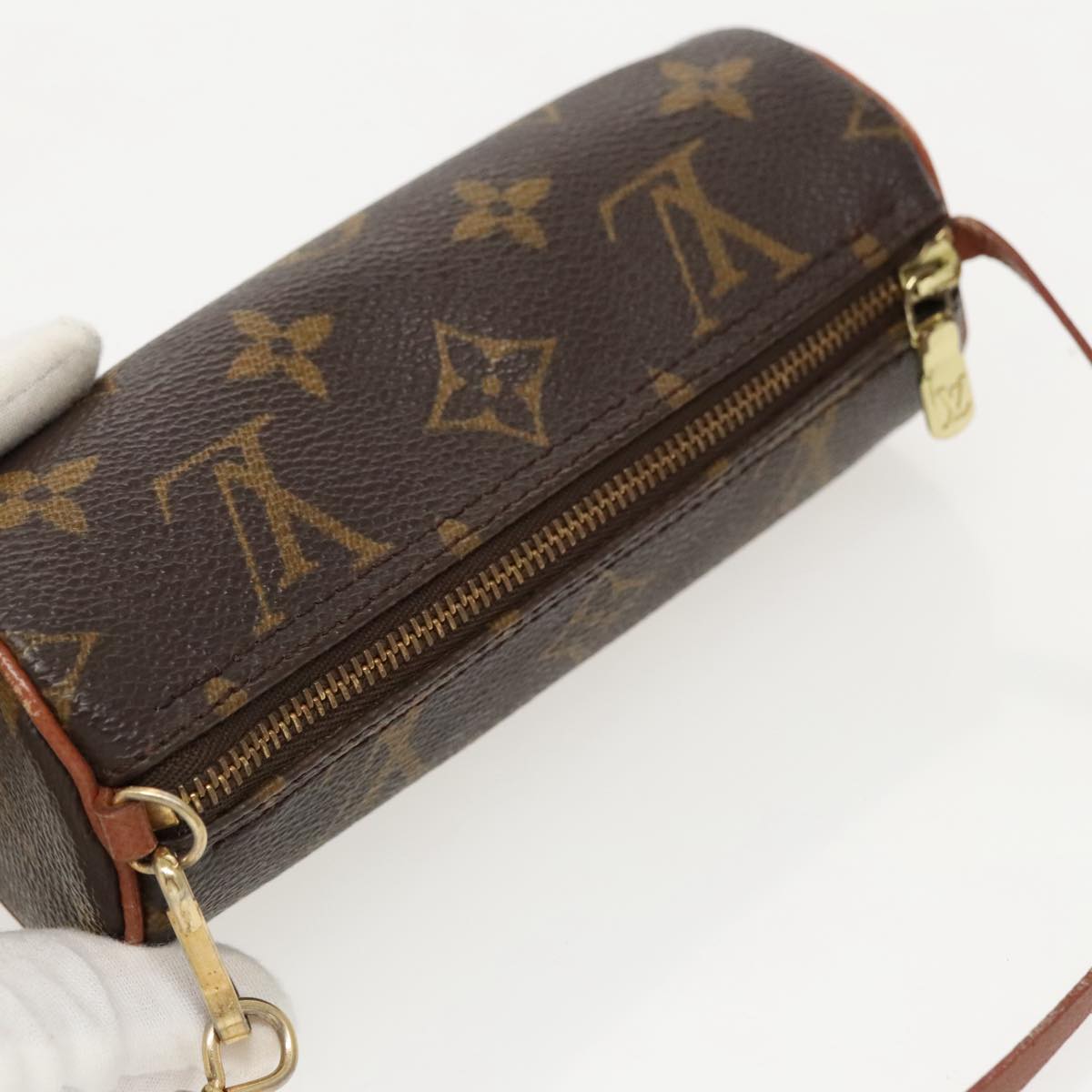 LOUIS VUITTON Monogram Papillon Pouch Pouch LV Auth 96159