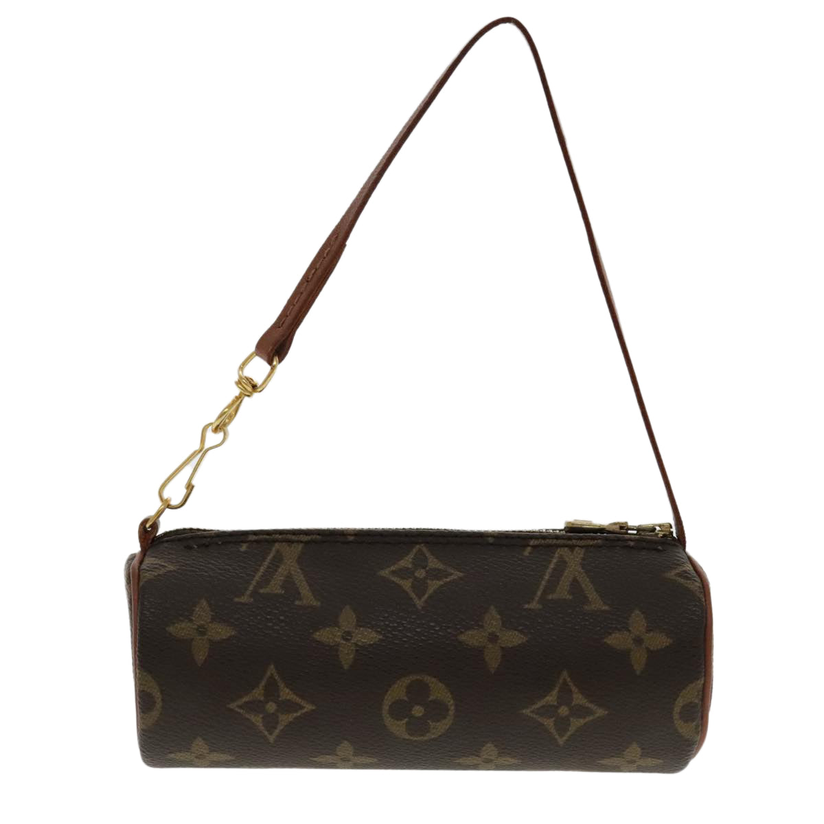 LOUIS VUITTON Monogram Papillon Pouch LV Auth 96248