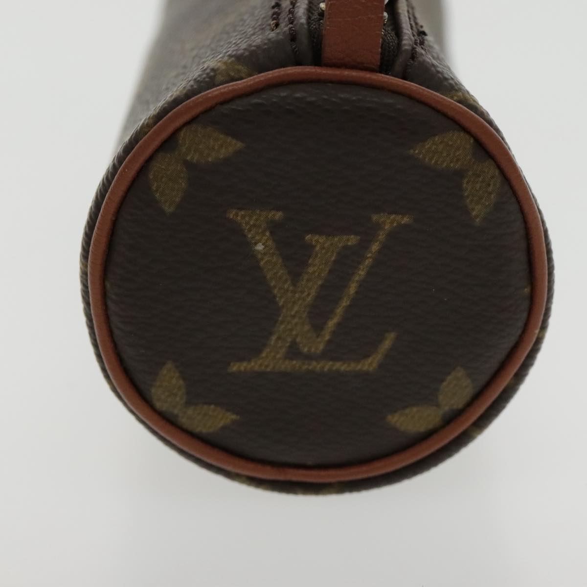 LOUIS VUITTON Monogram Papillon Pouch LV Auth 96248