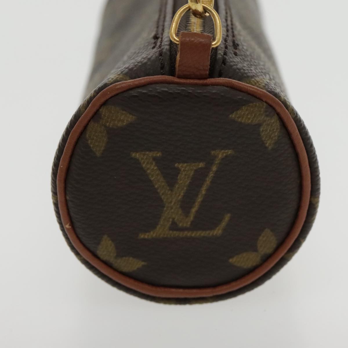 LOUIS VUITTON Monogram Papillon Pouch LV Auth 96248