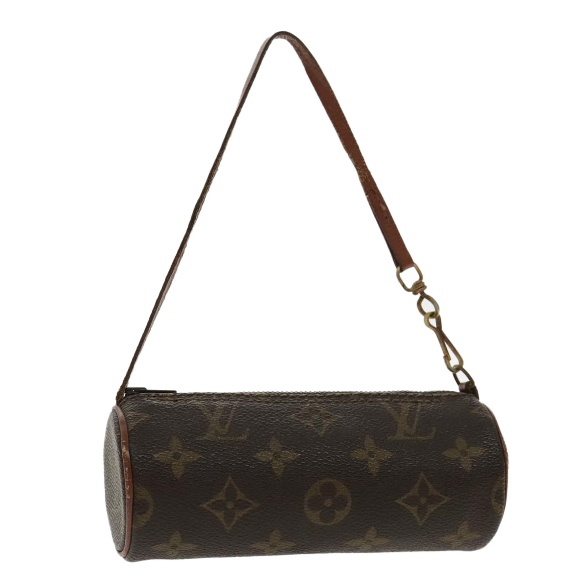 LOUIS VUITTON Monogram Papillon Pouch LV Auth 96252