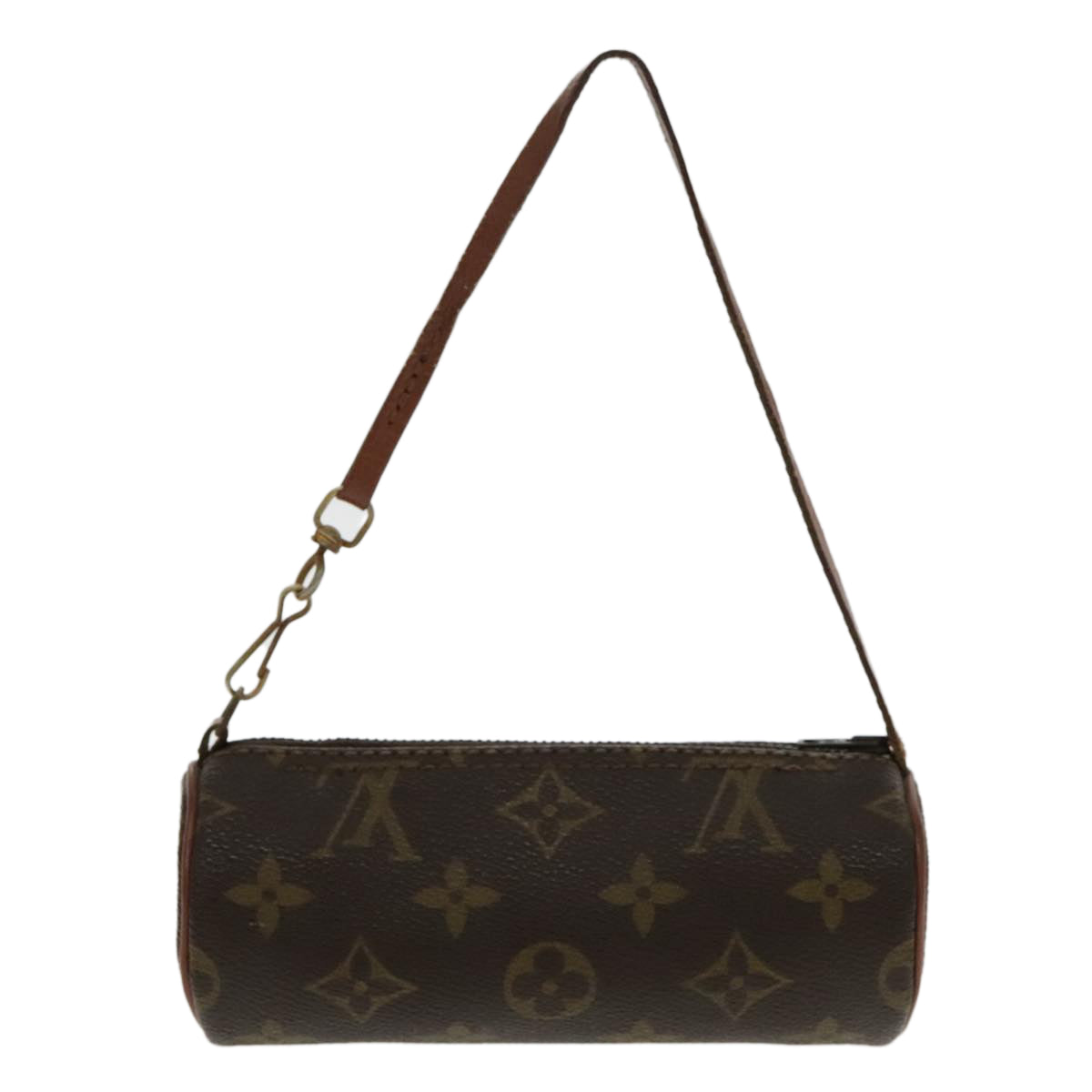 LOUIS VUITTON Monogram Papillon Pouch LV Auth 96252