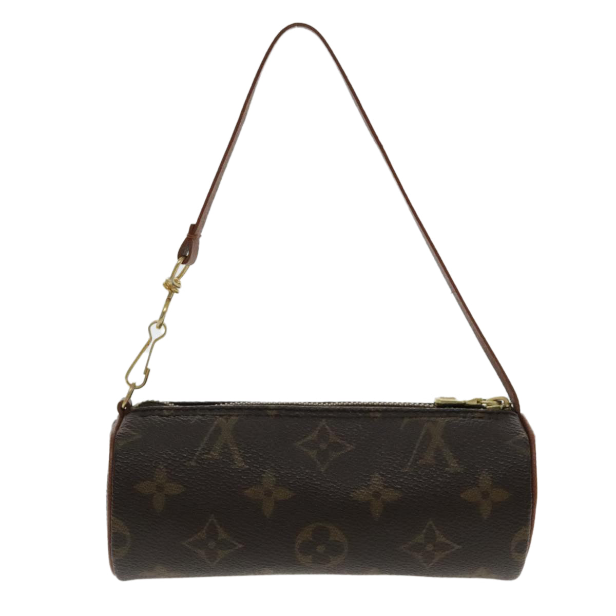 LOUIS VUITTON Monogram Papillon Pouch LV Auth 96255