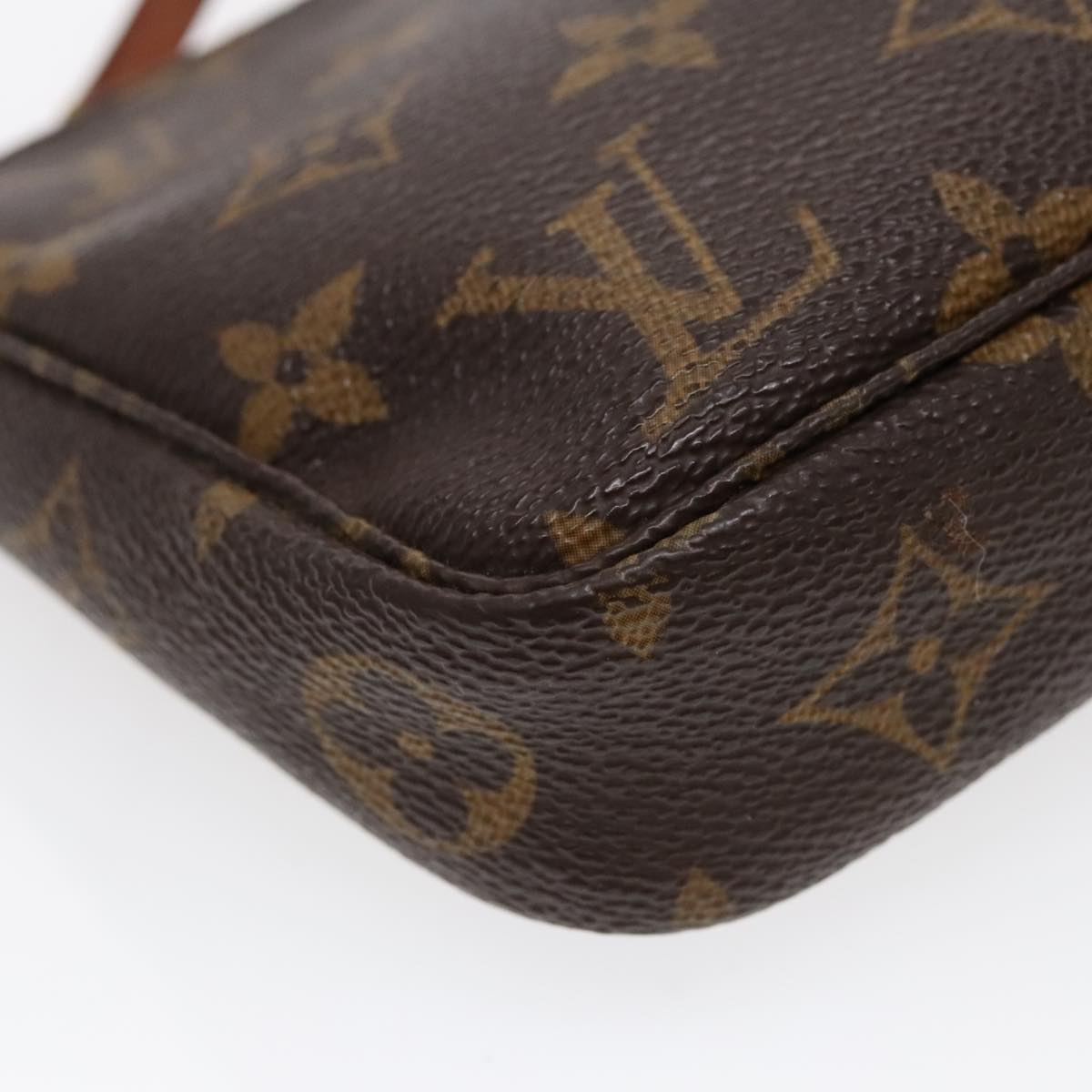 LOUIS VUITTON Monogram Pochette Accessoires Pouch M51980 LV Auth 96275