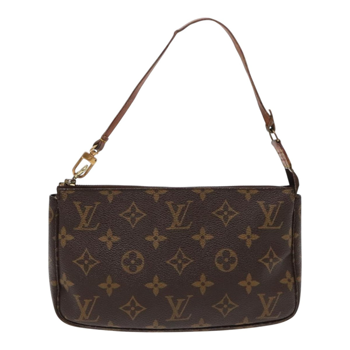 LOUIS VUITTON Monogram Pochette Accessoires Pouch M51980 LV Auth 96275