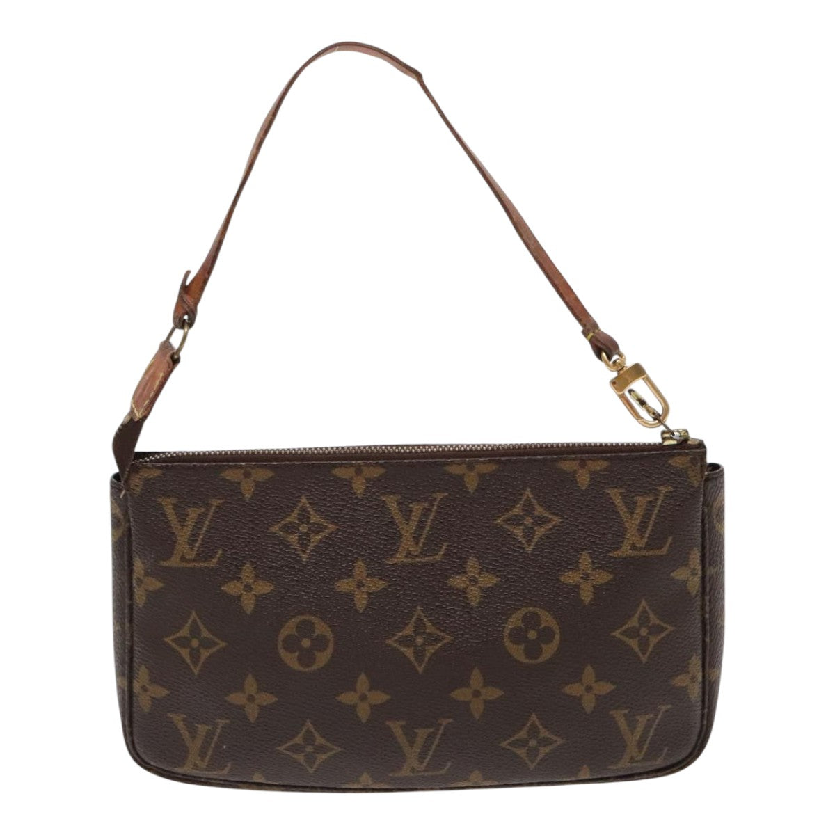 LOUIS VUITTON Monogram Pochette Accessoires Pouch M51980 LV Auth 96275