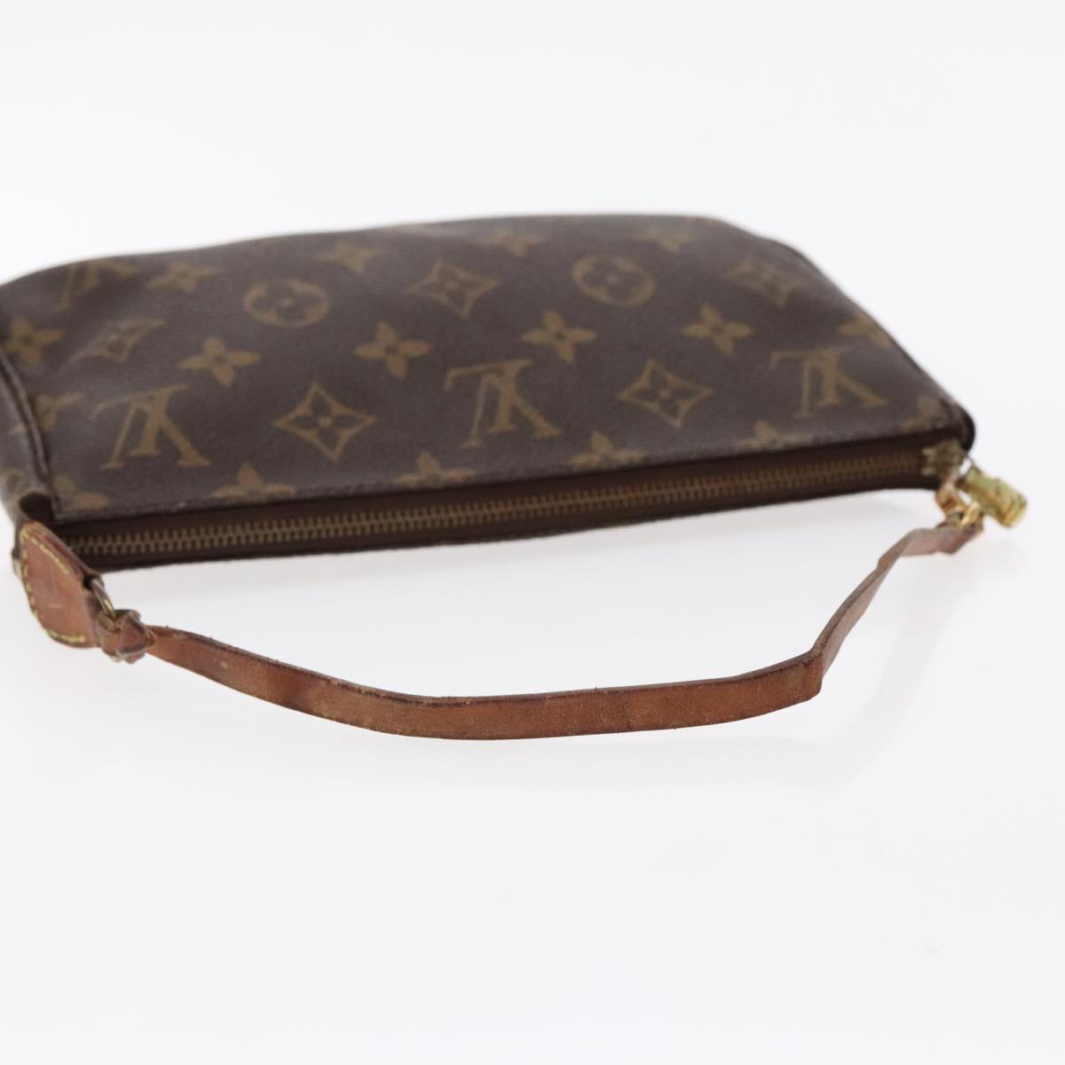 LOUIS VUITTON Monogram Pochette Accessoires Pouch M51980 LV Auth 96275