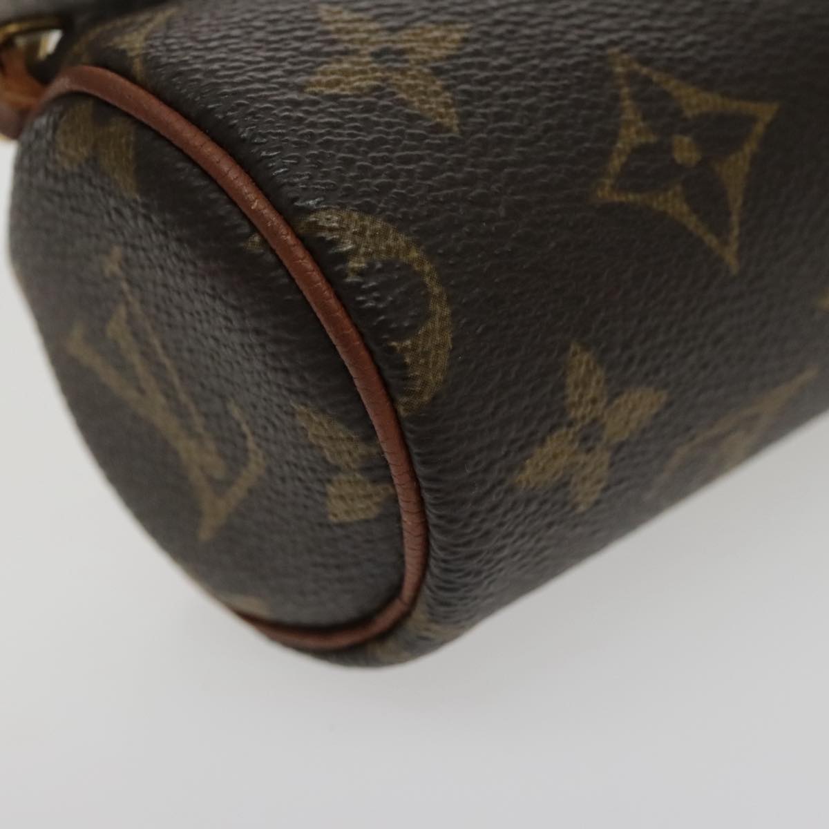 LOUIS VUITTON Monogram Papillon Pouch LV Auth 96303