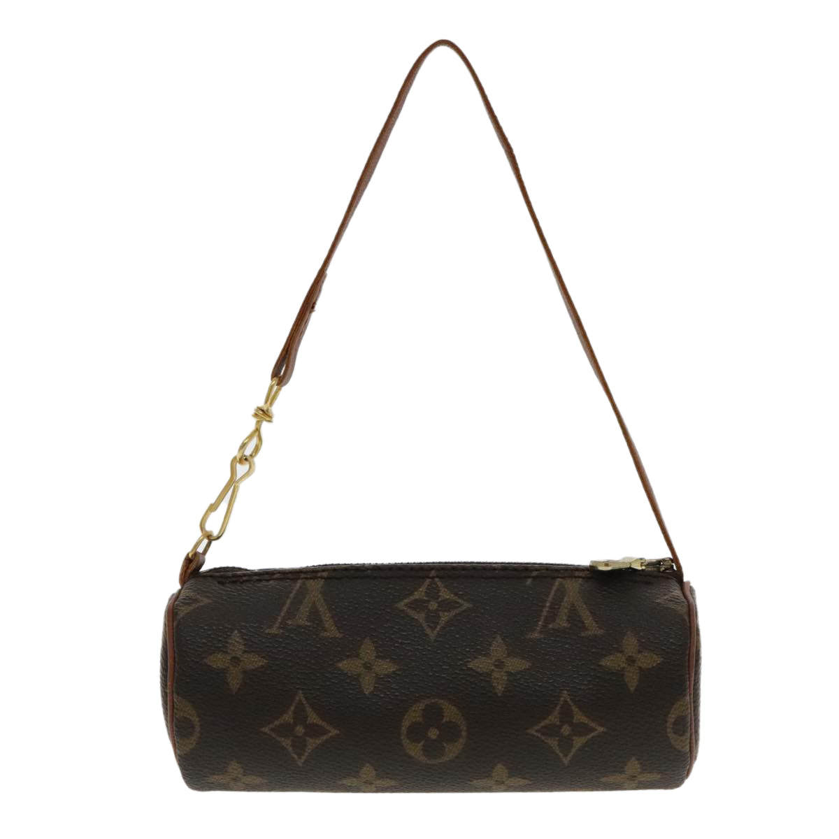 LOUIS VUITTON Monogram Papillon Pouch LV Auth 96303