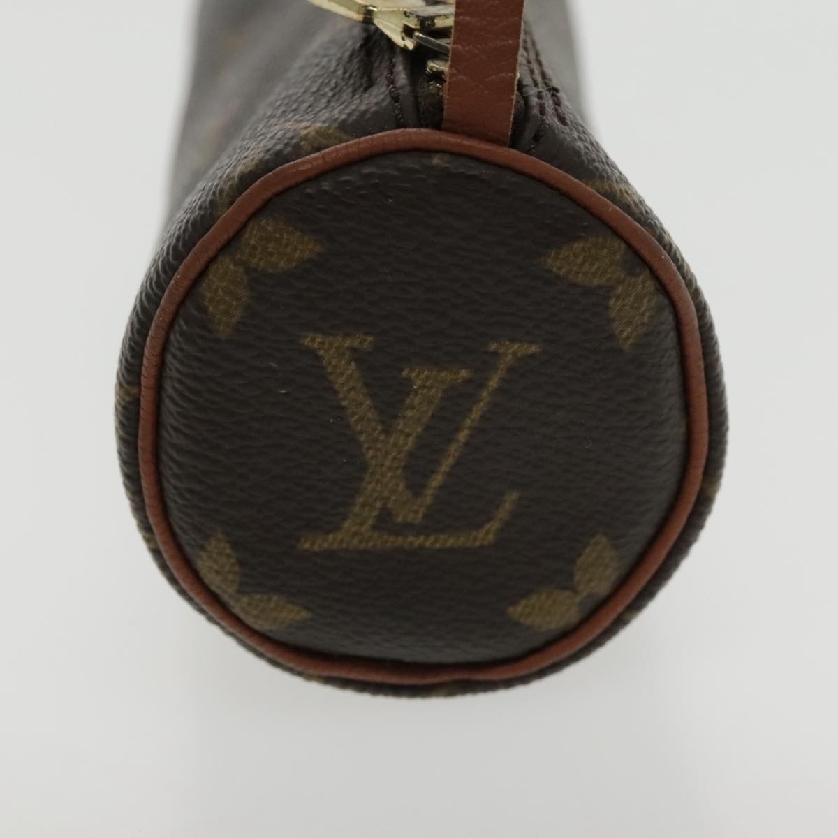 LOUIS VUITTON Monogram Papillon Pouch LV Auth 96303