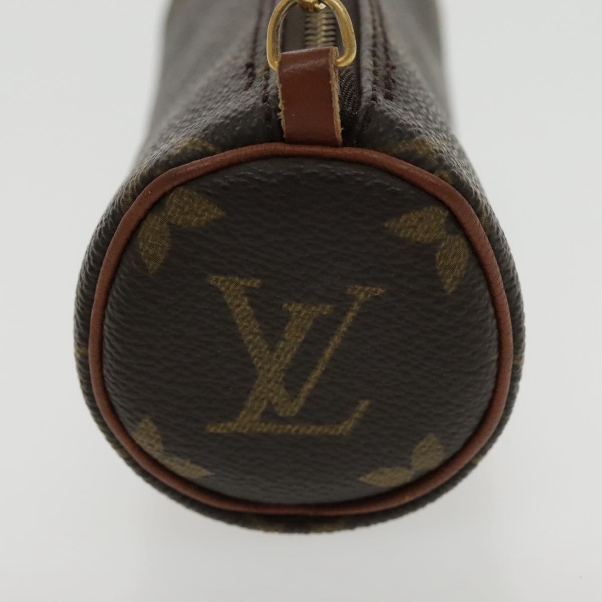 LOUIS VUITTON Monogram Papillon Pouch LV Auth 96303