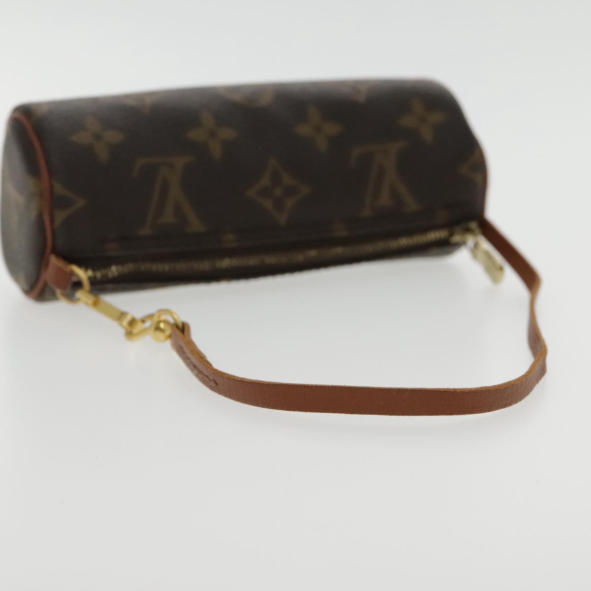 LOUIS VUITTON Monogram Papillon Pouch LV Auth 96303