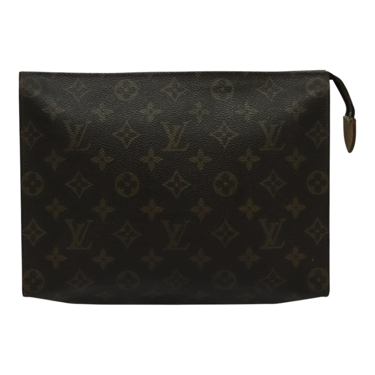 LOUIS VUITTON Monogram Poche Toilette 26 Pouch M47542 LV Auth 96317