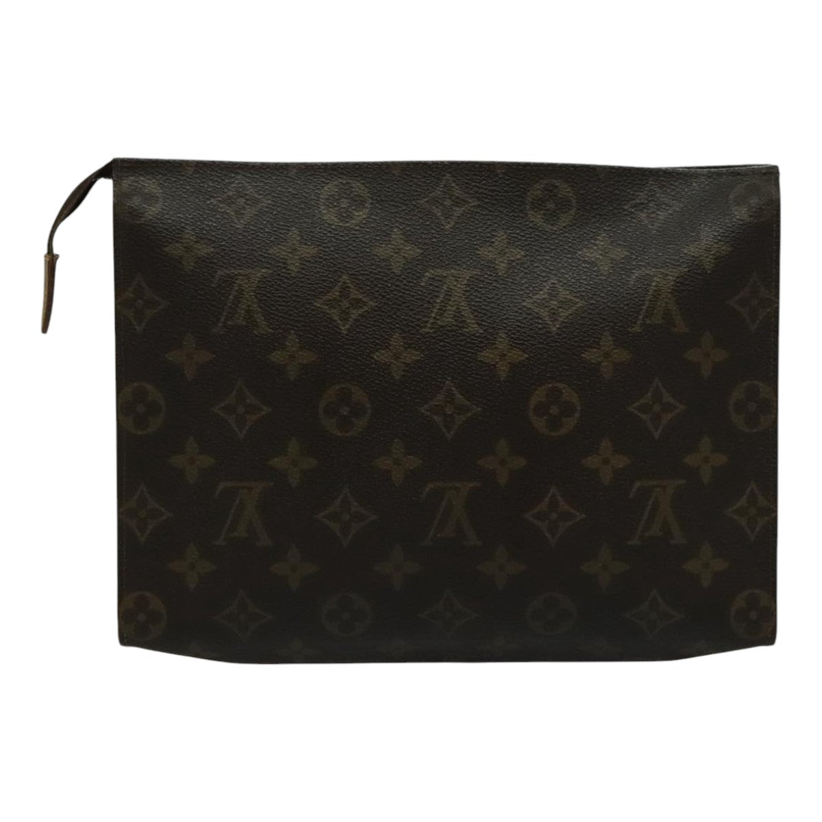 LOUIS VUITTON Monogram Poche Toilette 26 Pouch M47542 LV Auth 96317