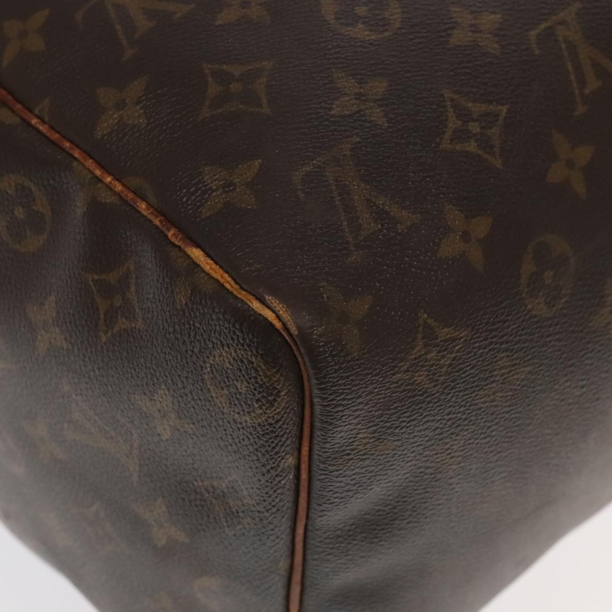 LOUIS VUITTON Monogram Keepall 45 Boston Bag M41428 LV Auth 96353