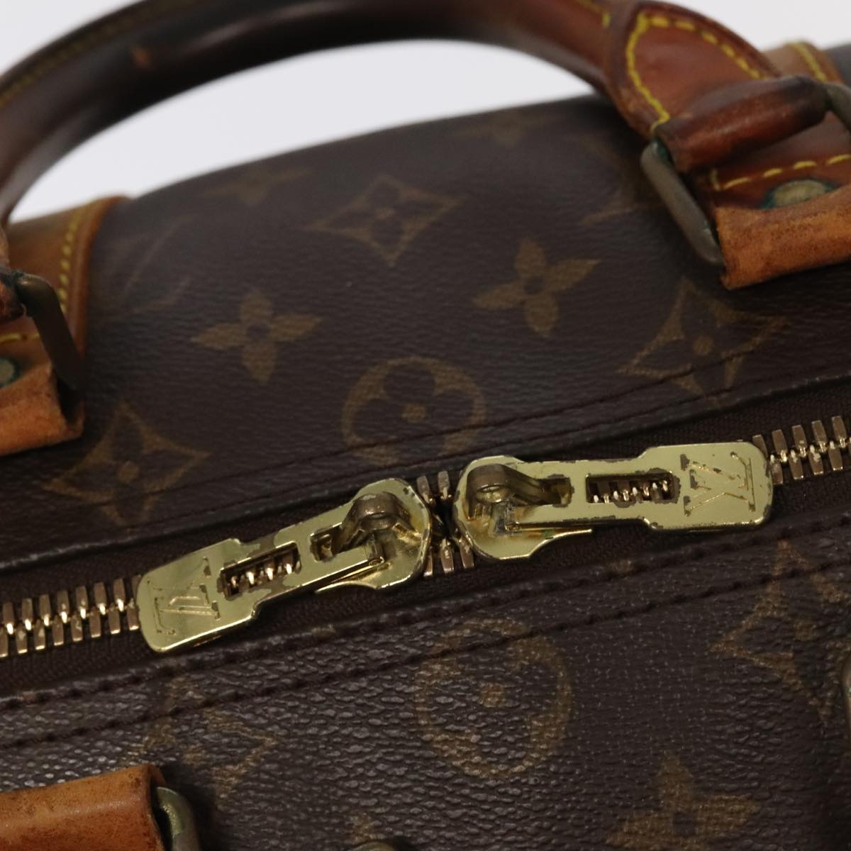 LOUIS VUITTON Monogram Keepall 45 Boston Bag M41428 LV Auth 96353