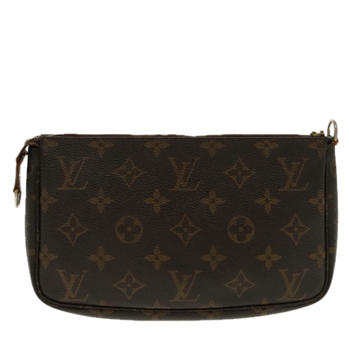 LOUIS VUITTON Monogram Pochette Accessoires Pouch M51980 LV Auth 96362