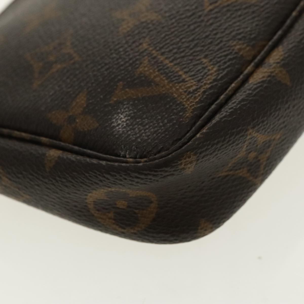 LOUIS VUITTON Monogram Pochette Accessoires Pouch M51980 LV Auth 96362