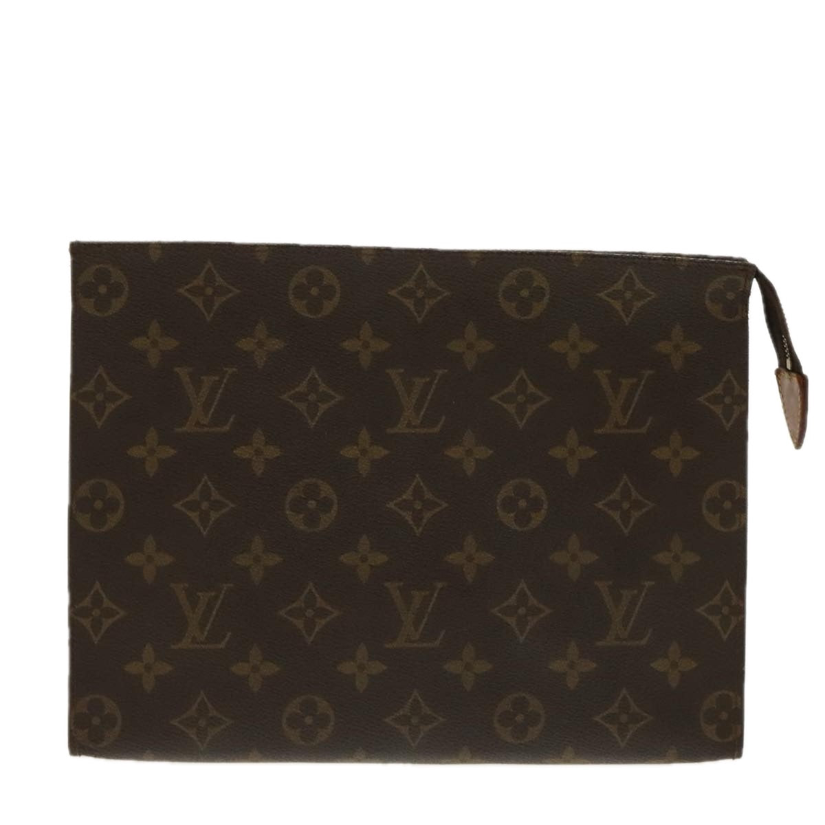 LOUIS VUITTON Monogram Poche Toilette 26 Pouch M47542 LV Auth 96370