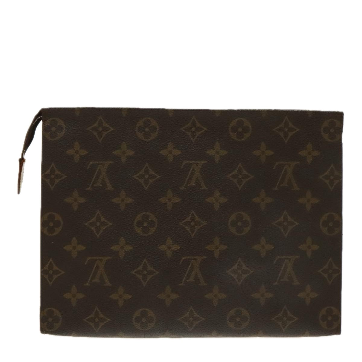 LOUIS VUITTON Monogram Poche Toilette 26 Pouch M47542 LV Auth 96370