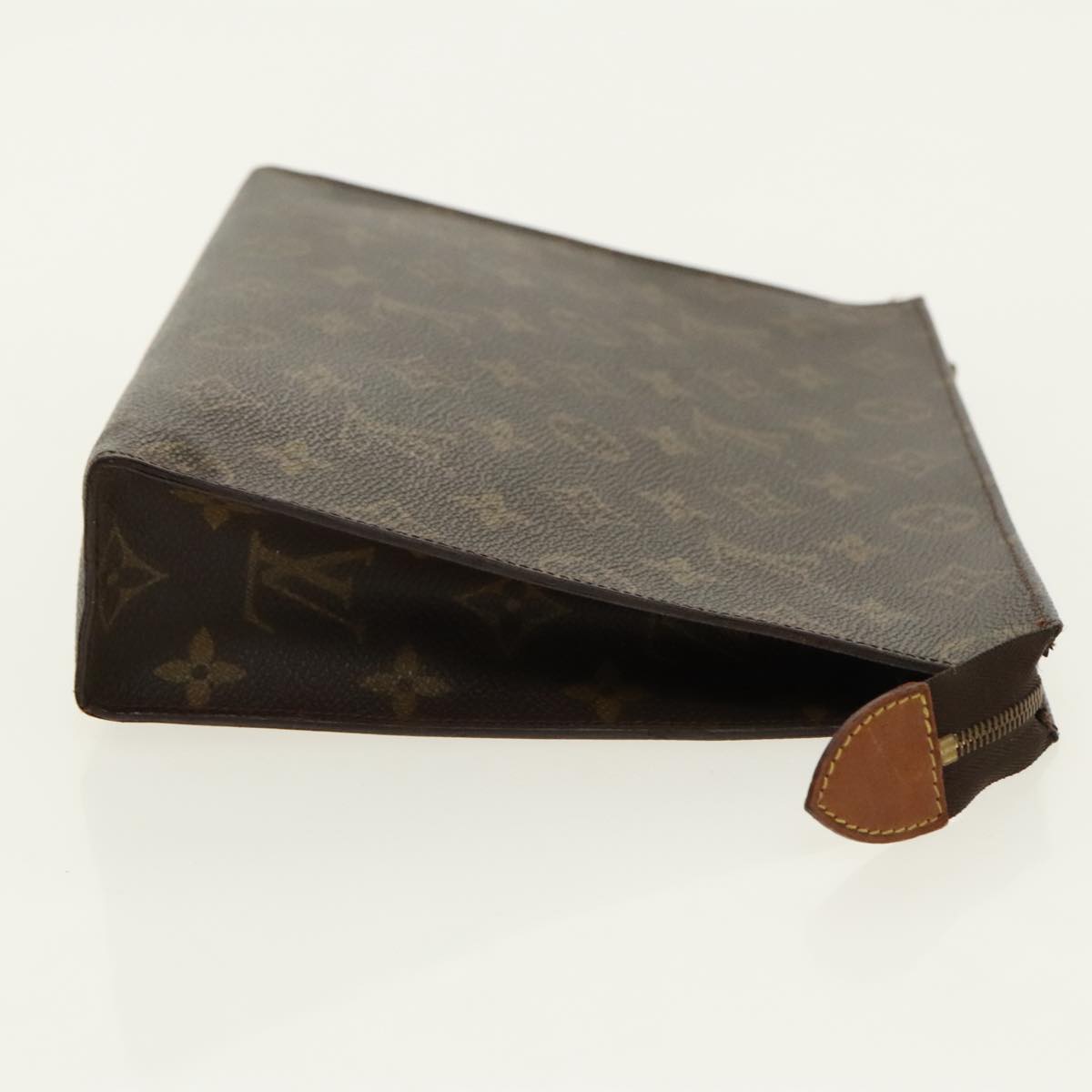 LOUIS VUITTON Monogram Poche Toilette 26 Pouch M47542 LV Auth 96370