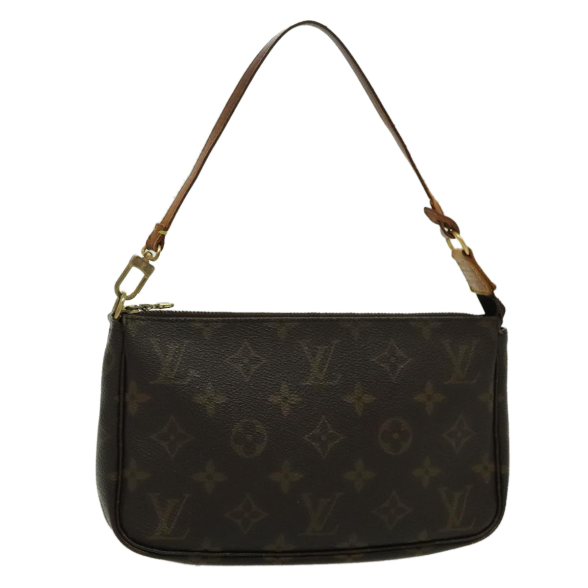 LOUIS VUITTON Monogram Pochette Accessoires Pouch M51980 LV Auth 96388