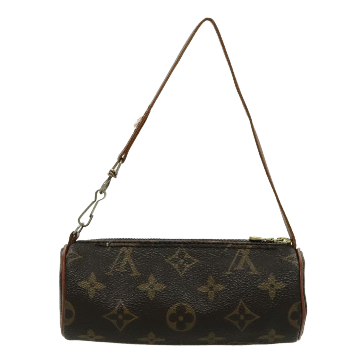 LOUIS VUITTON Monogram Papillon Pouch LV Auth 96390