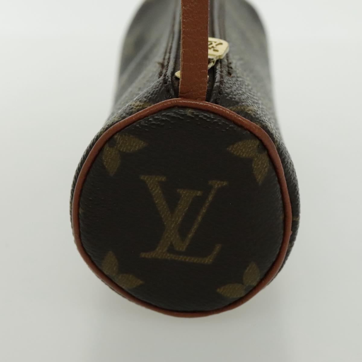 LOUIS VUITTON Monogram Papillon Pouch LV Auth 96390