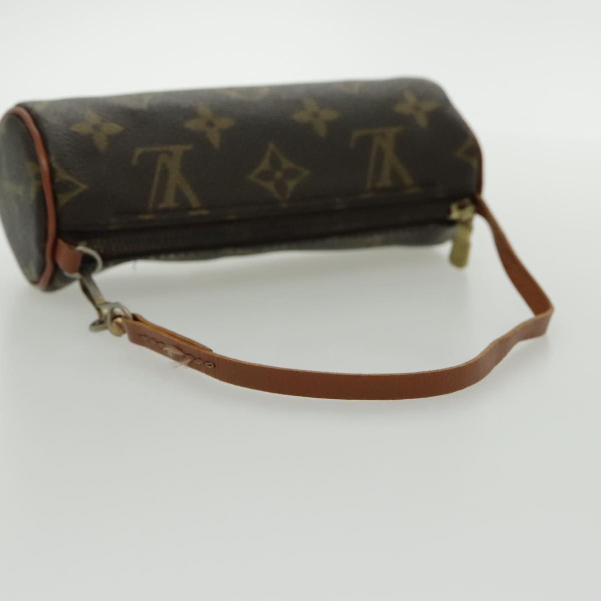 LOUIS VUITTON Monogram Papillon Pouch LV Auth 96390