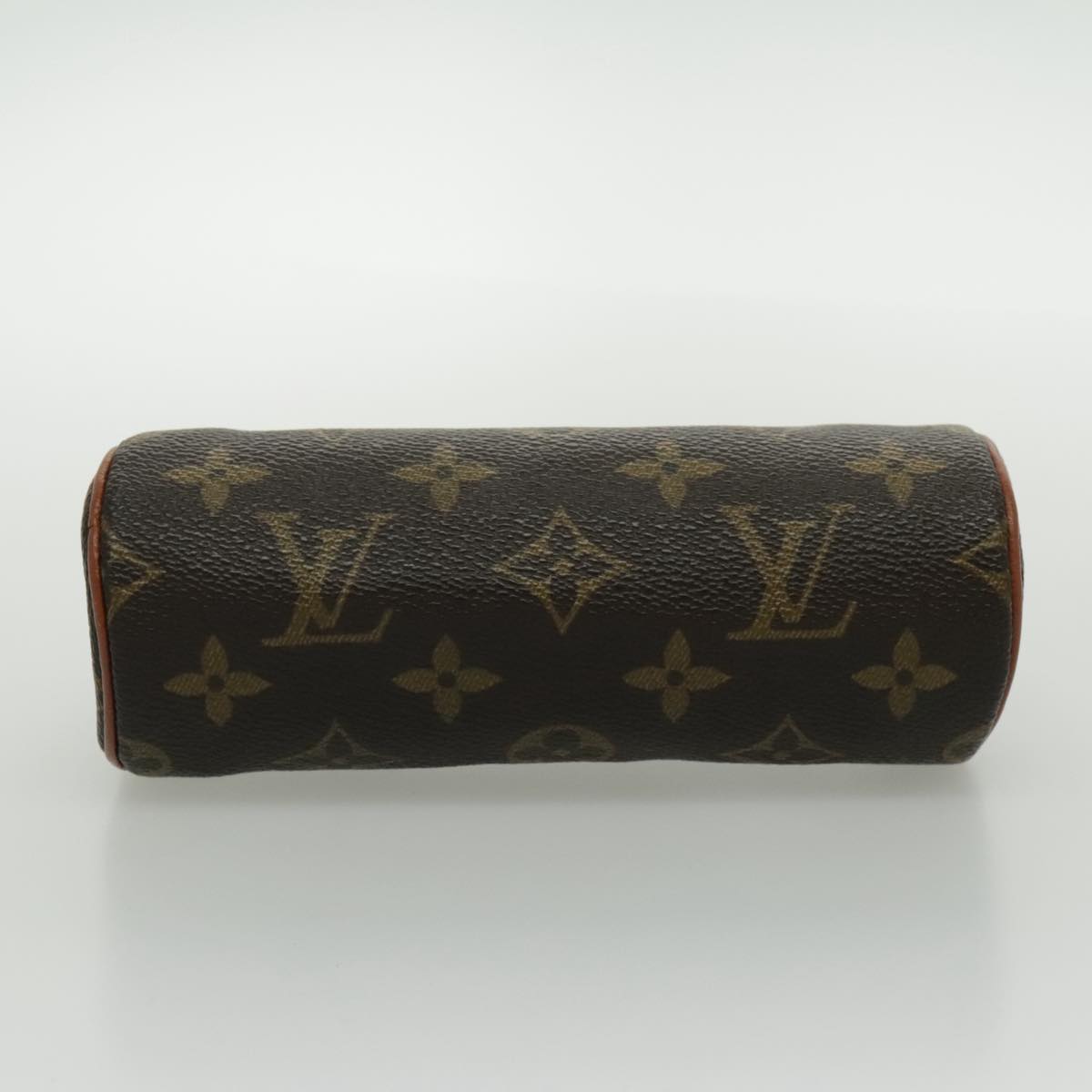 LOUIS VUITTON Monogram Papillon Pouch LV Auth 96390