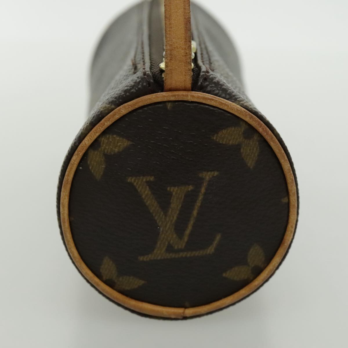 LOUIS VUITTON Monogram Papillon Pouch LV Auth 96391