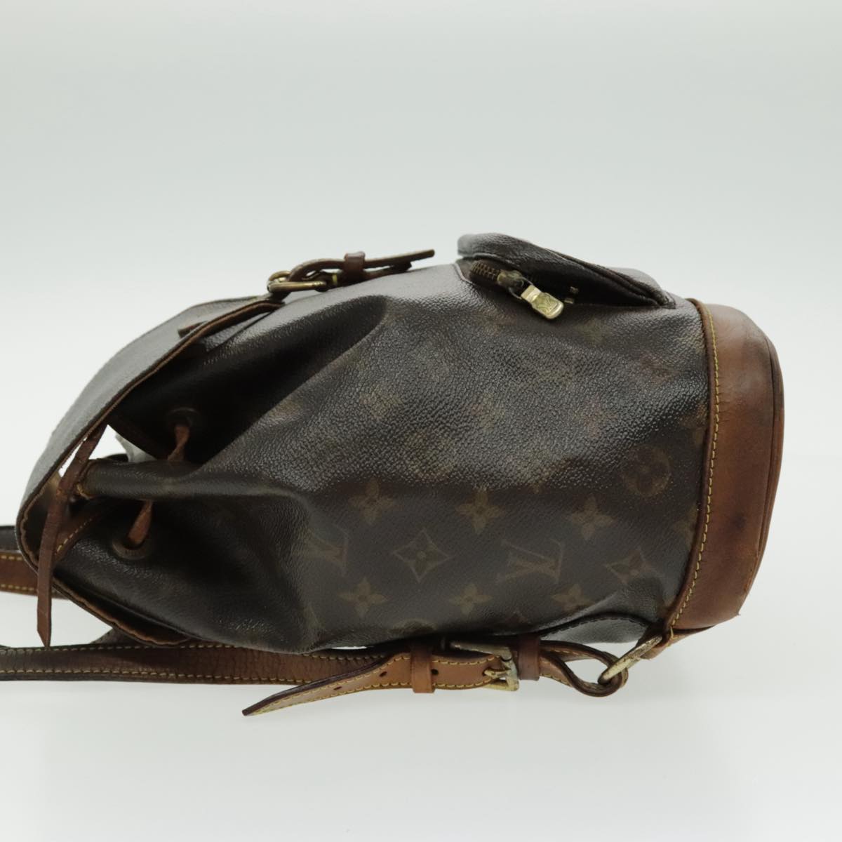 LOUIS VUITTON Monogram Montsouris MM Backpack M51136 LV Auth 96404