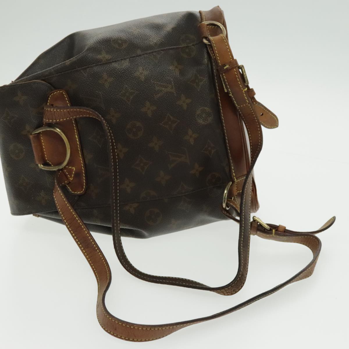 LOUIS VUITTON Monogram Montsouris MM Backpack M51136 LV Auth 96404