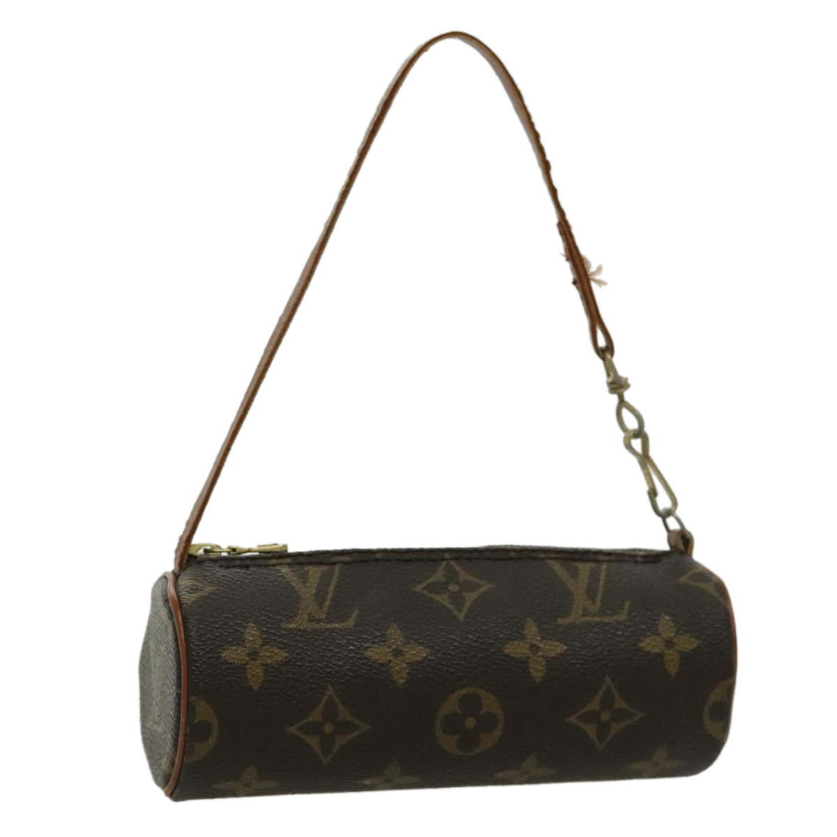 LOUIS VUITTON Monogram Papillon Pouch LV Auth 96415