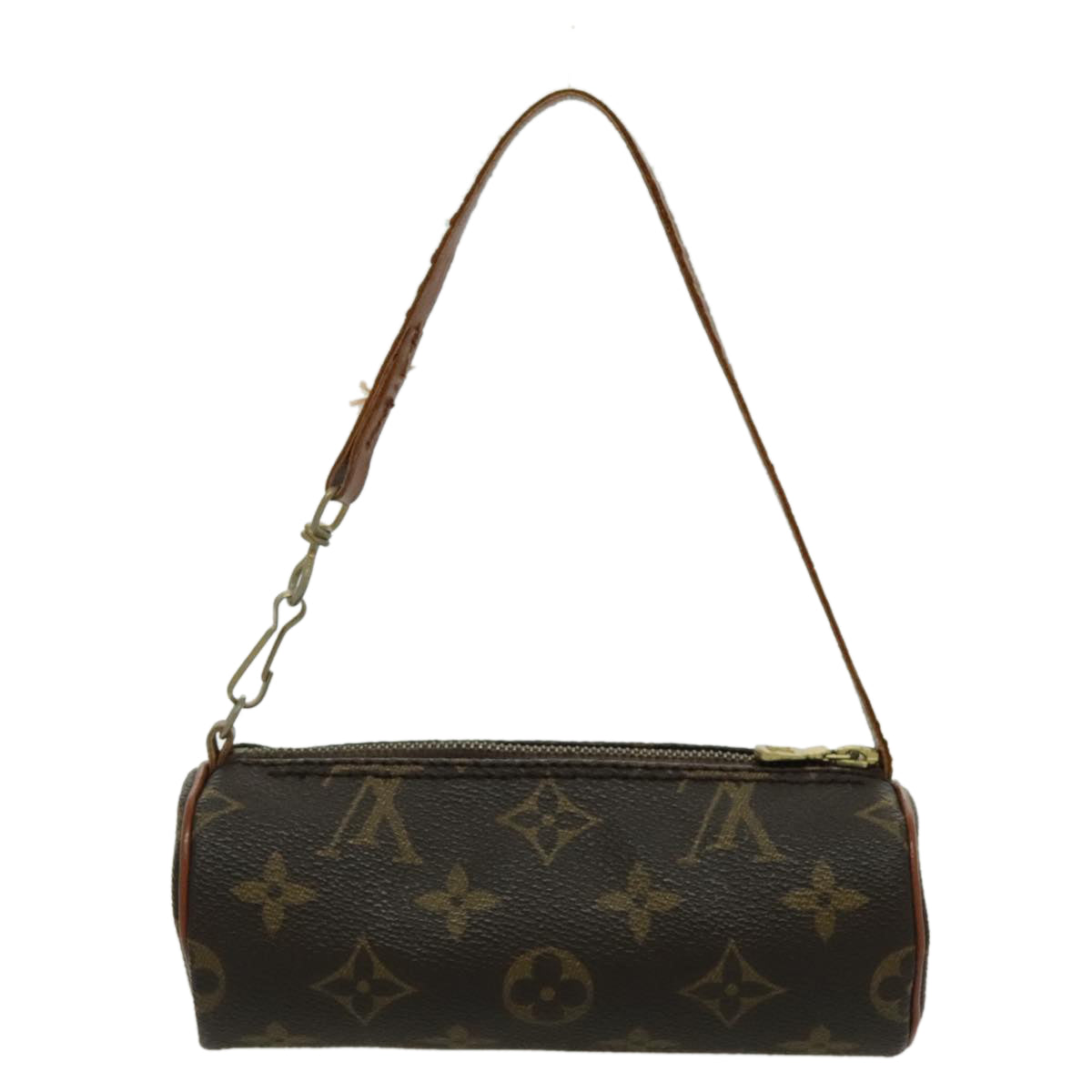 LOUIS VUITTON Monogram Papillon Pouch LV Auth 96415