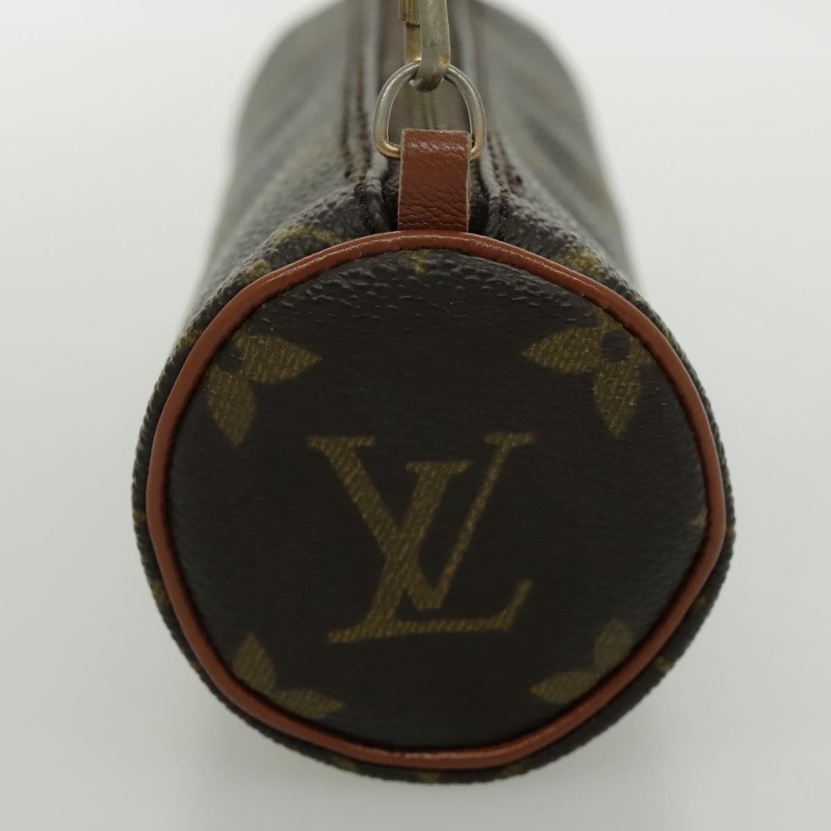 LOUIS VUITTON Monogram Papillon Pouch LV Auth 96415