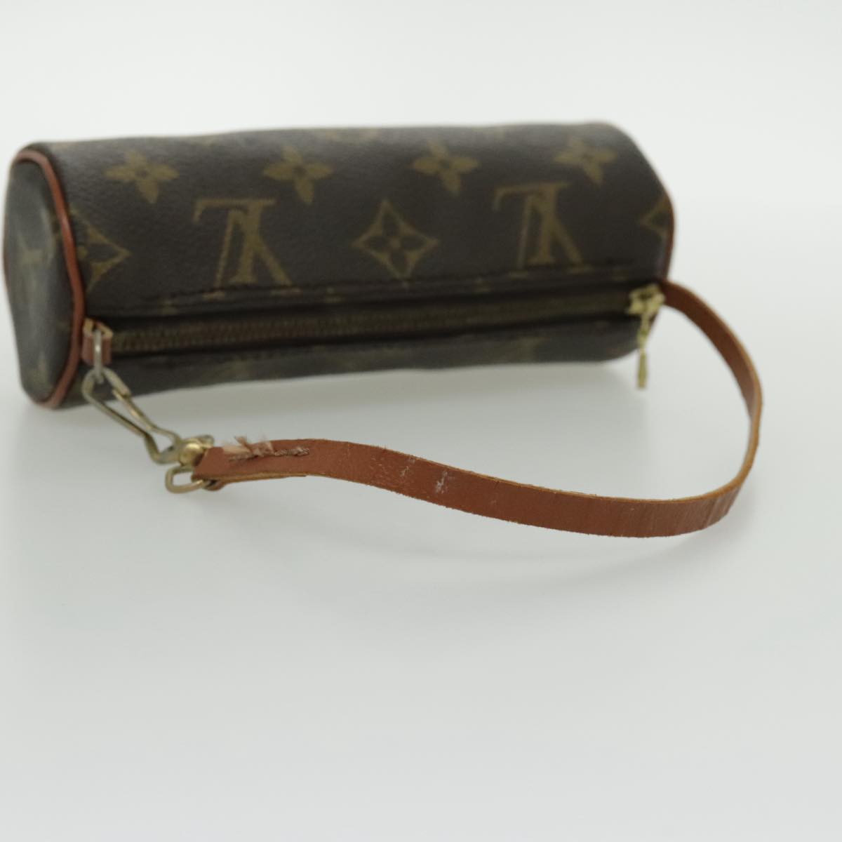 LOUIS VUITTON Monogram Papillon Pouch LV Auth 96415