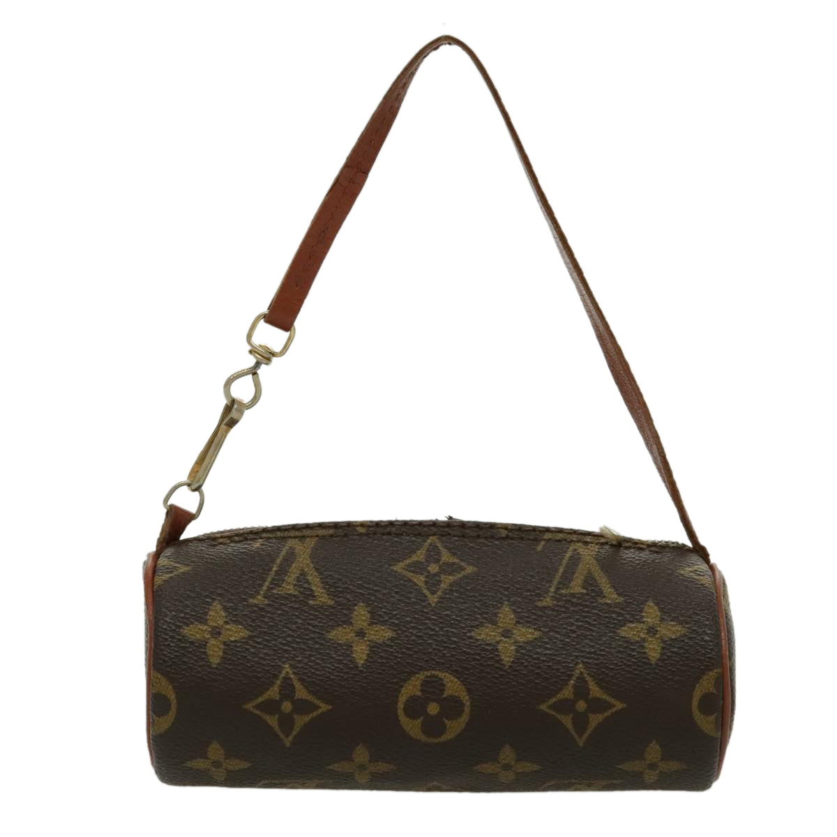 LOUIS VUITTON Monogram Papillon Pouch LV Auth 96422