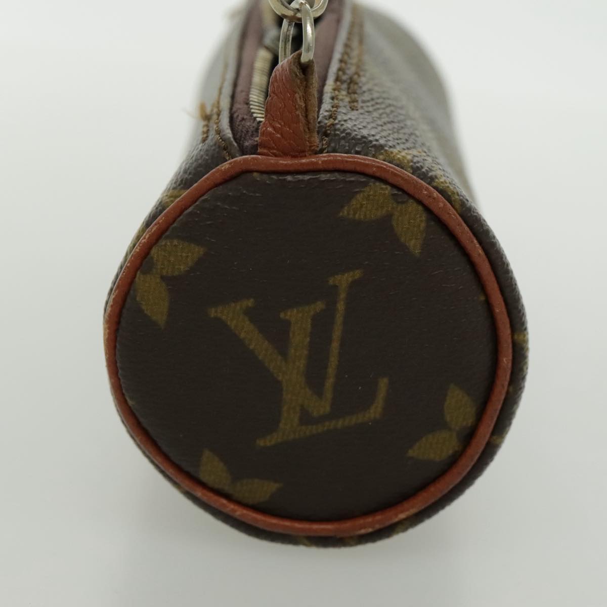 LOUIS VUITTON Monogram Papillon Pouch LV Auth 96422