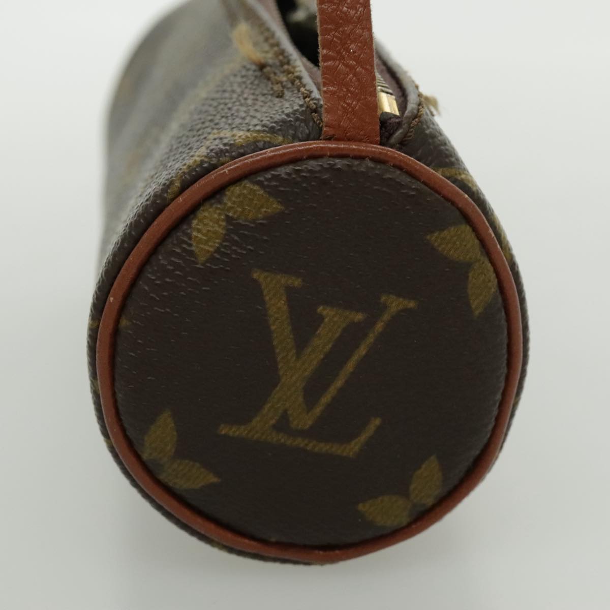 LOUIS VUITTON Monogram Papillon Pouch LV Auth 96422