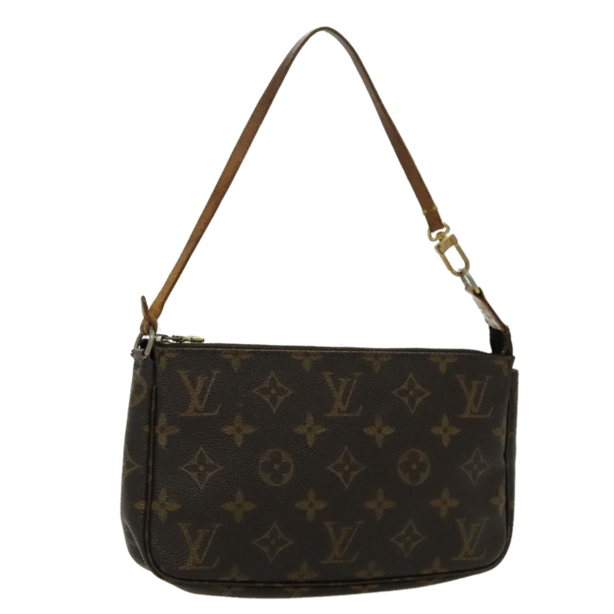 LOUIS VUITTON Monogram Pochette Accessoires Pouch M51980 LV Auth 96432