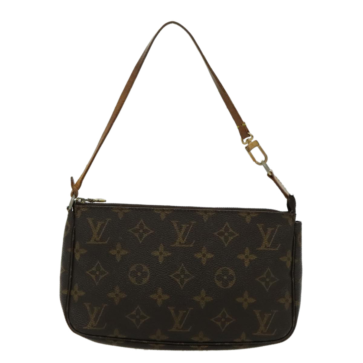 LOUIS VUITTON Monogram Pochette Accessoires Pouch M51980 LV Auth 96432