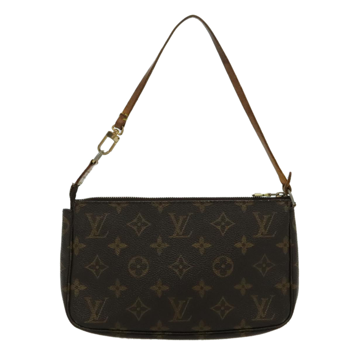 LOUIS VUITTON Monogram Pochette Accessoires Pouch M51980 LV Auth 96432