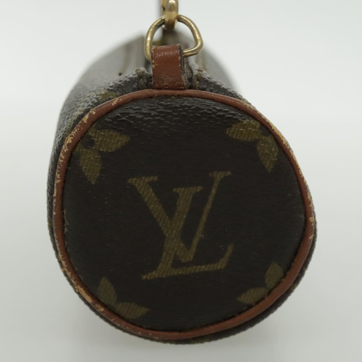 LOUIS VUITTON Monogram Papillon Pouch LV Auth 96443