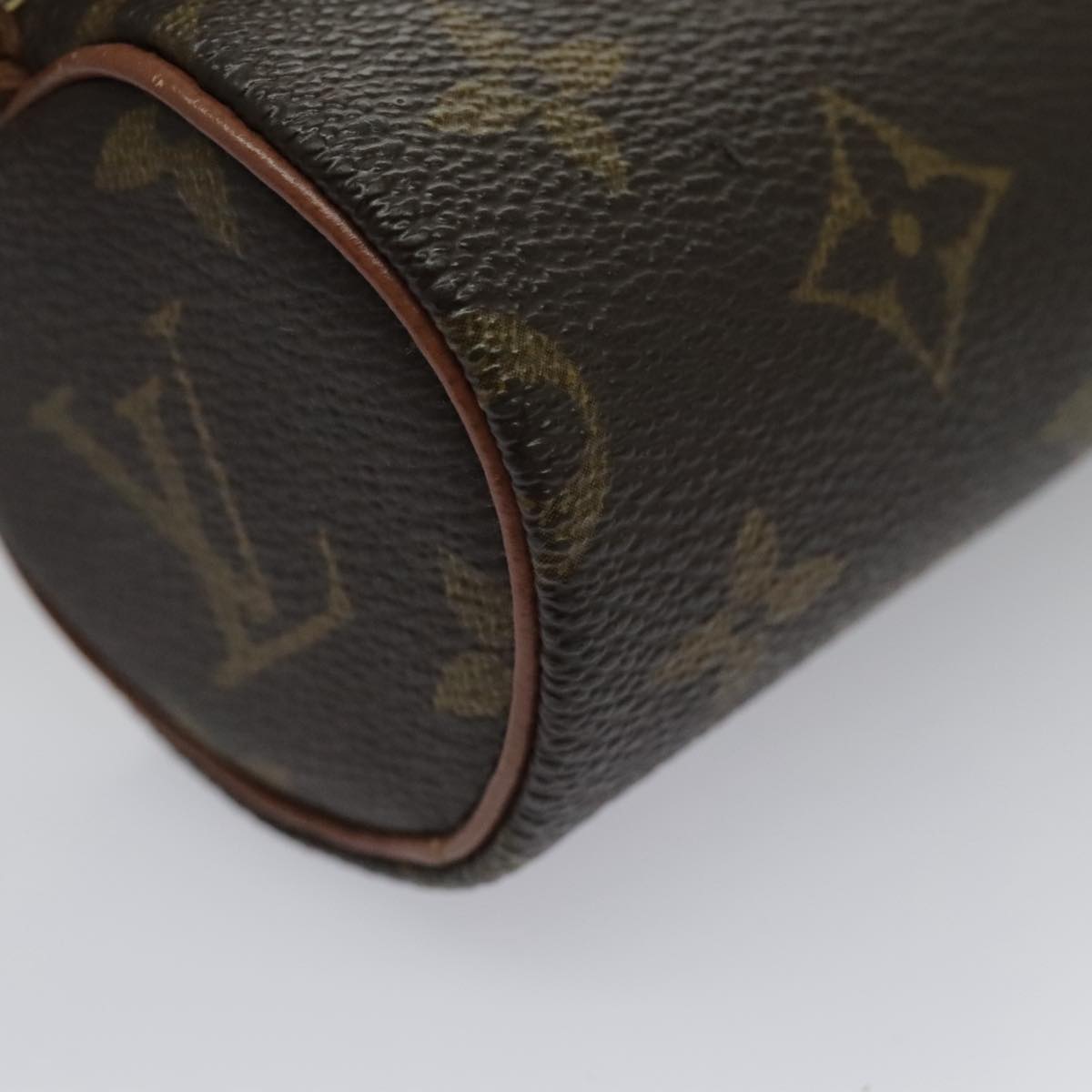 LOUIS VUITTON Monogram Papillon Pouch LV Auth 96444