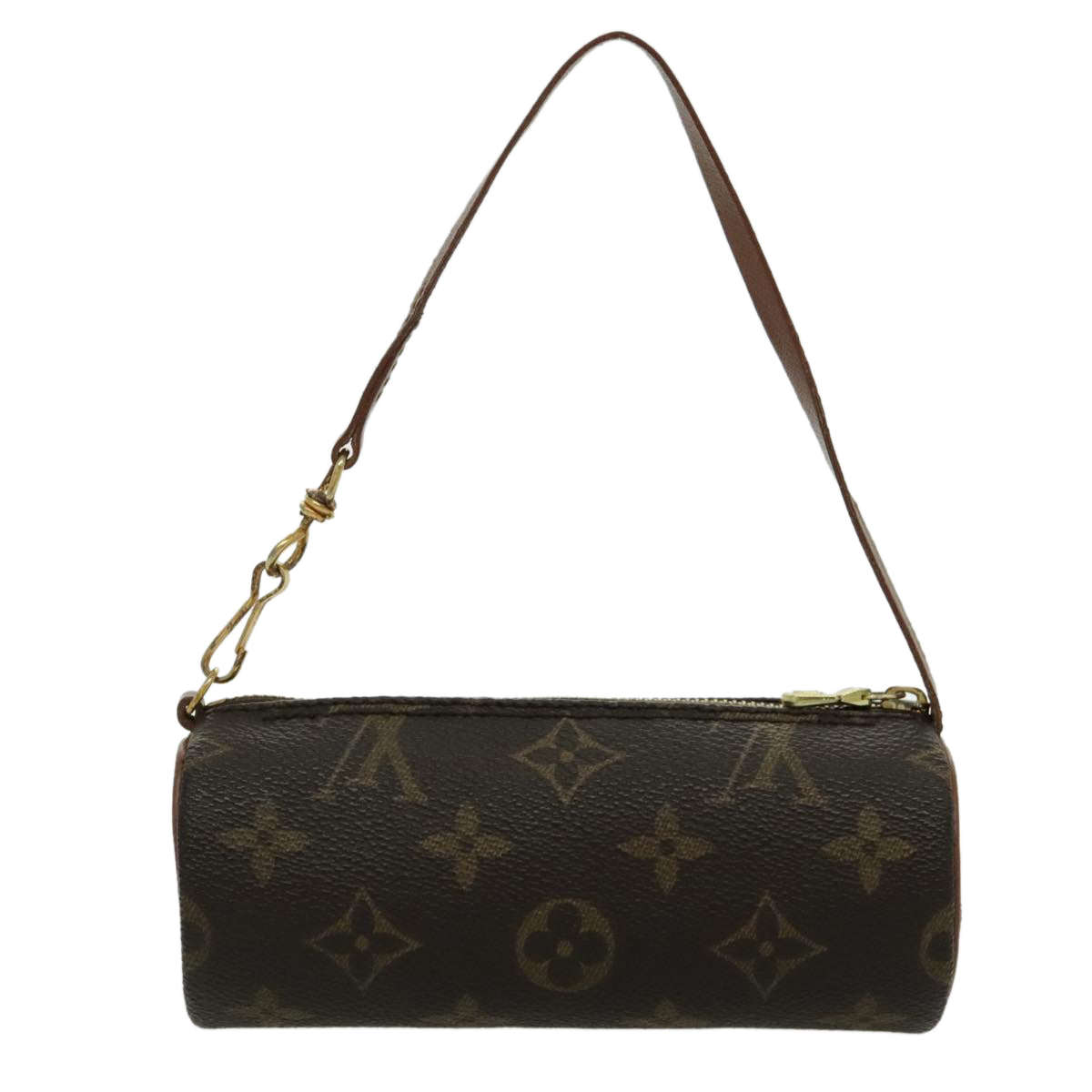 LOUIS VUITTON Monogram Papillon Pouch LV Auth 96444