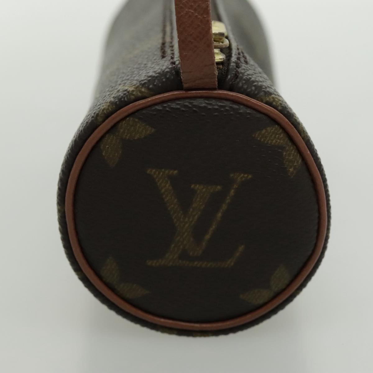 LOUIS VUITTON Monogram Papillon Pouch LV Auth 96444